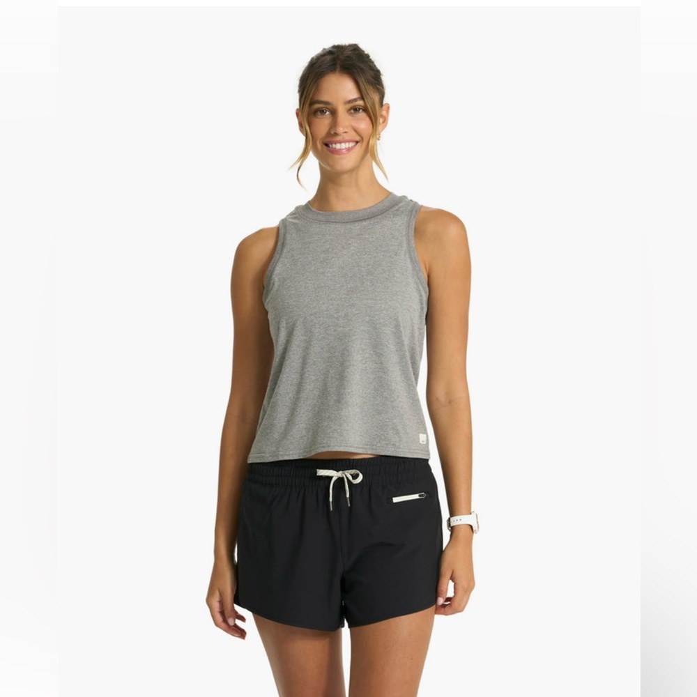 NWOT Vuori Energy Top Gray